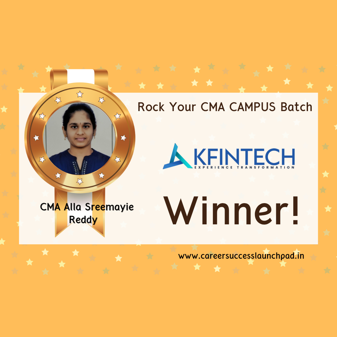 CMA student career success story 171 | Career Success Launchpad