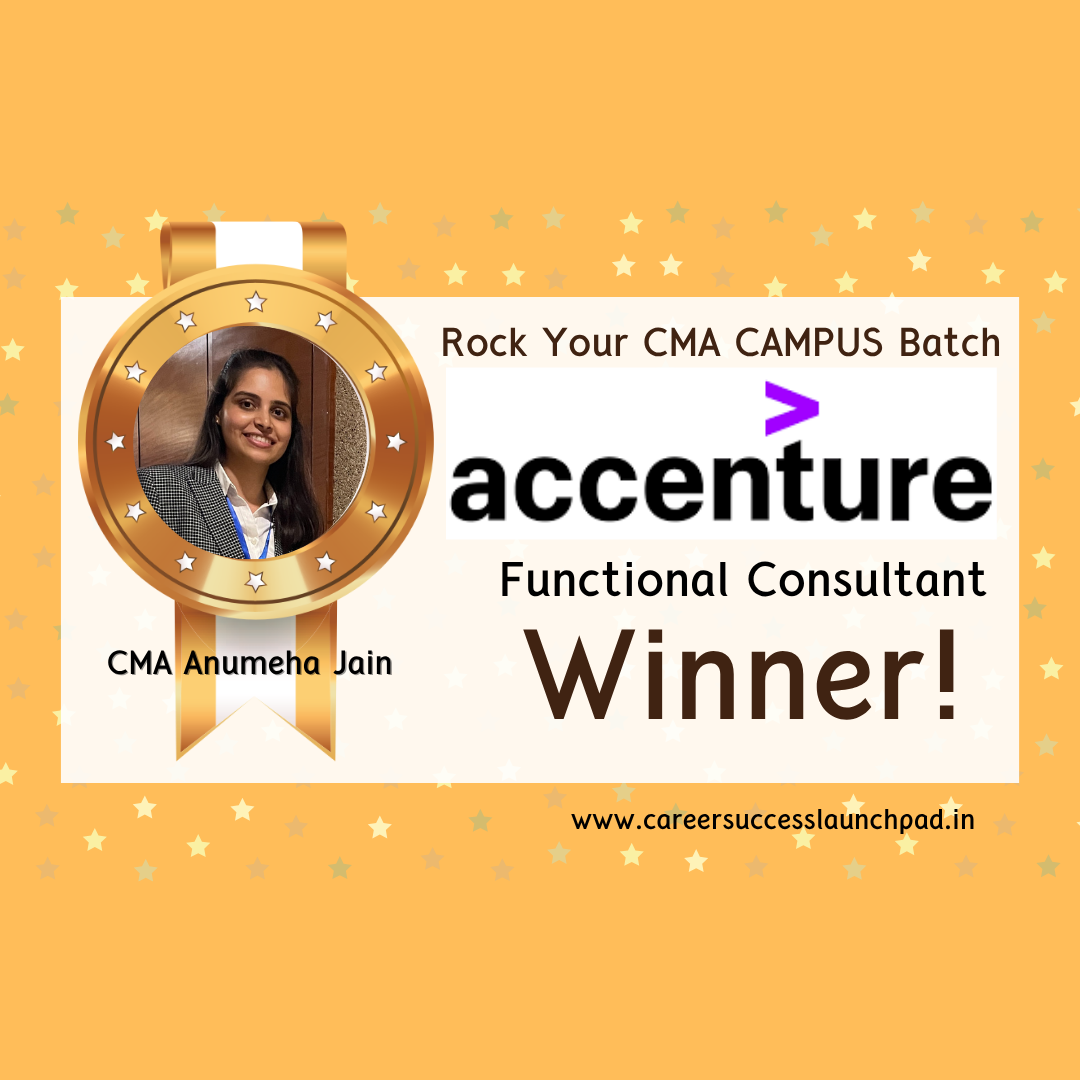 CMA student placement success story 19 | Career Success Launchpad