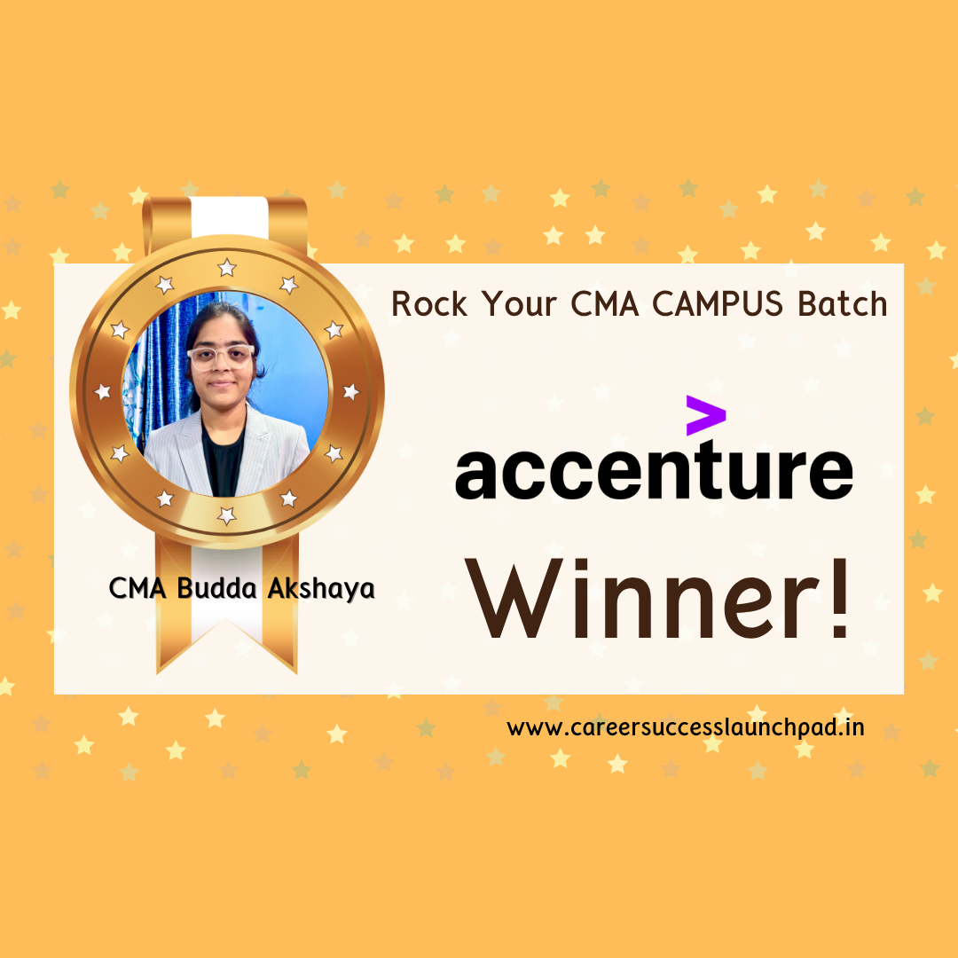 CMA placement preparation success story 124 | Career Success Launchpad