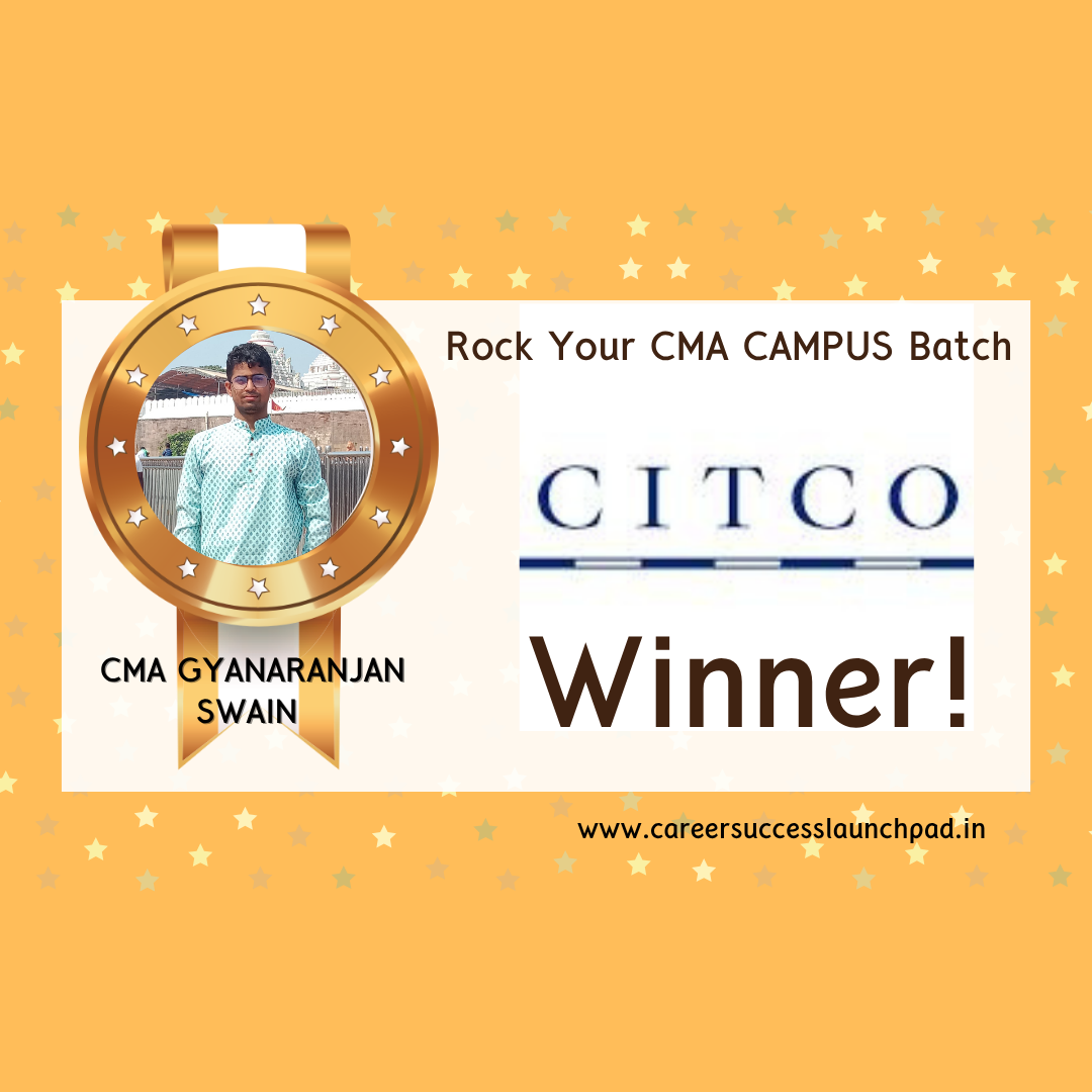 CMA fresher placement success story 76 | Career Success Launchpad