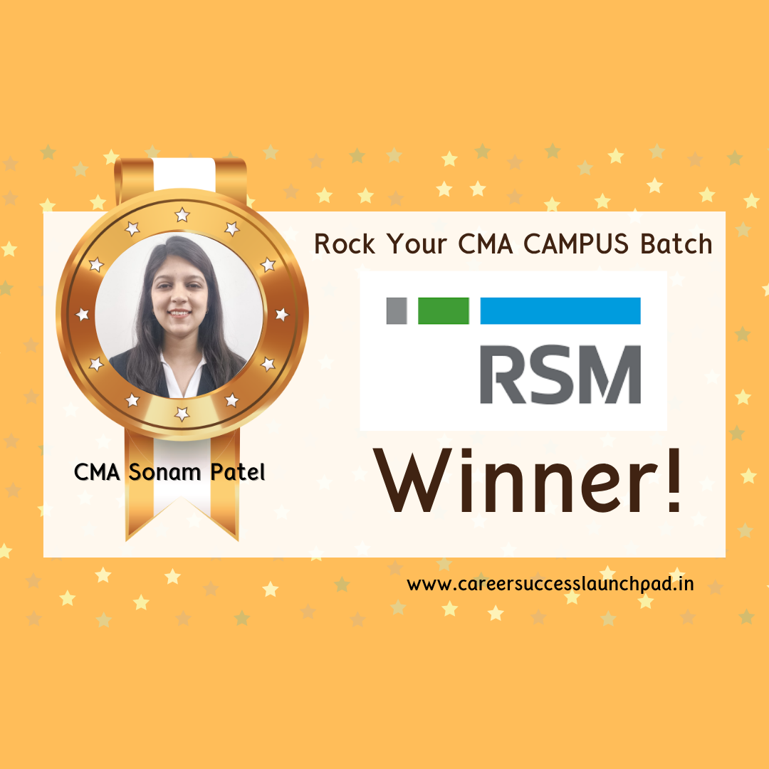 CMA student placement success story 24 | Career Success Launchpad