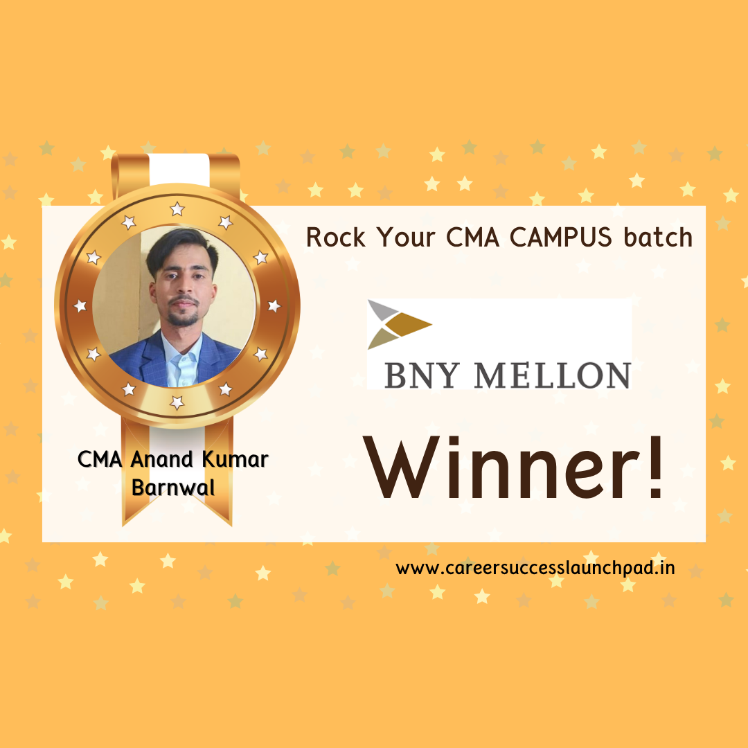 CMA fresher placement success story 39 | Career Success Launchpad