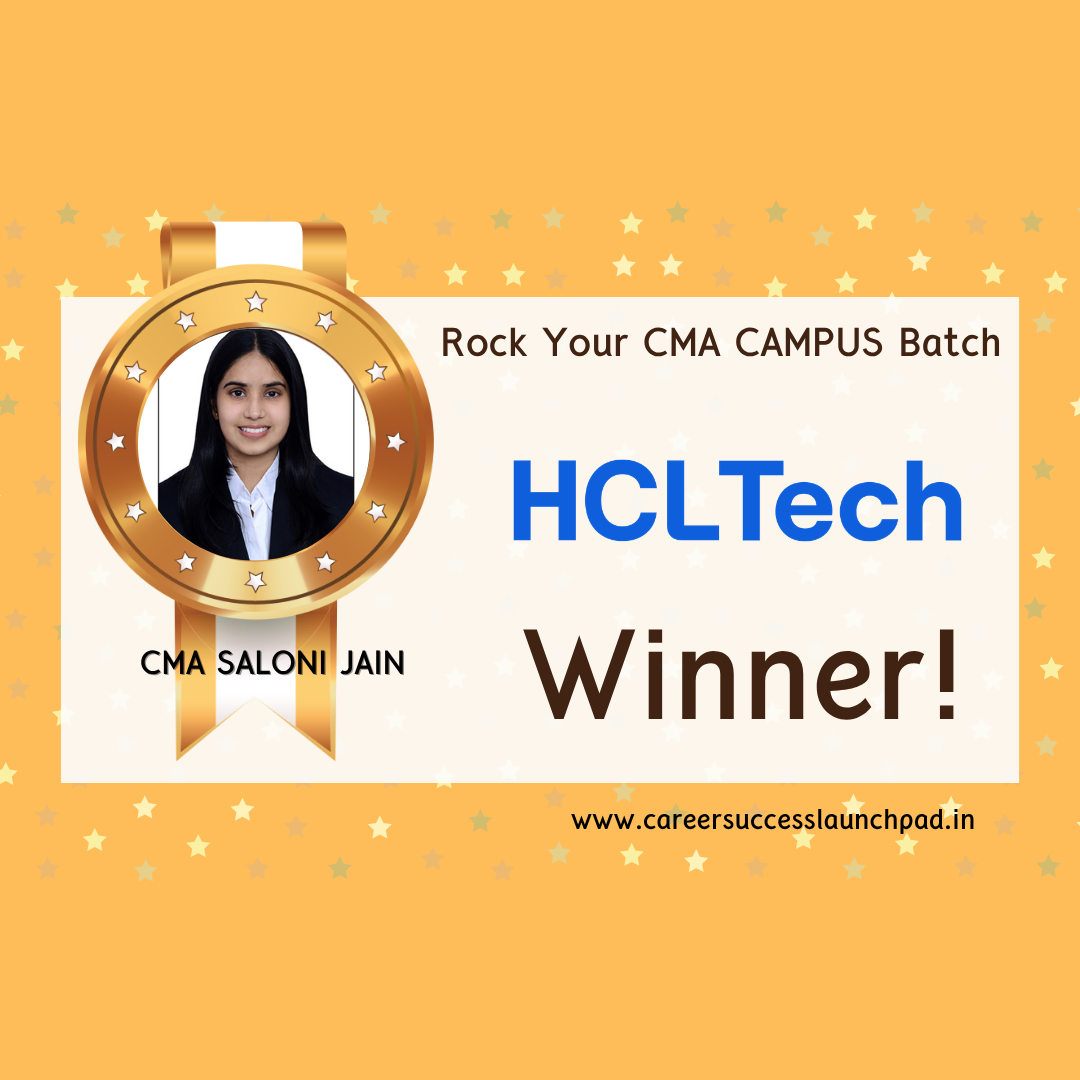 CMA student career success story 169 | Career Success Launchpad