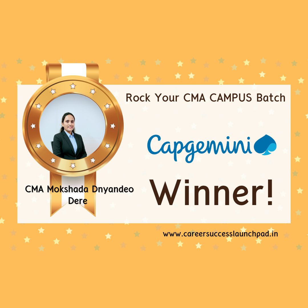 CMA placement preparation success story 150 | Career Success Launchpad