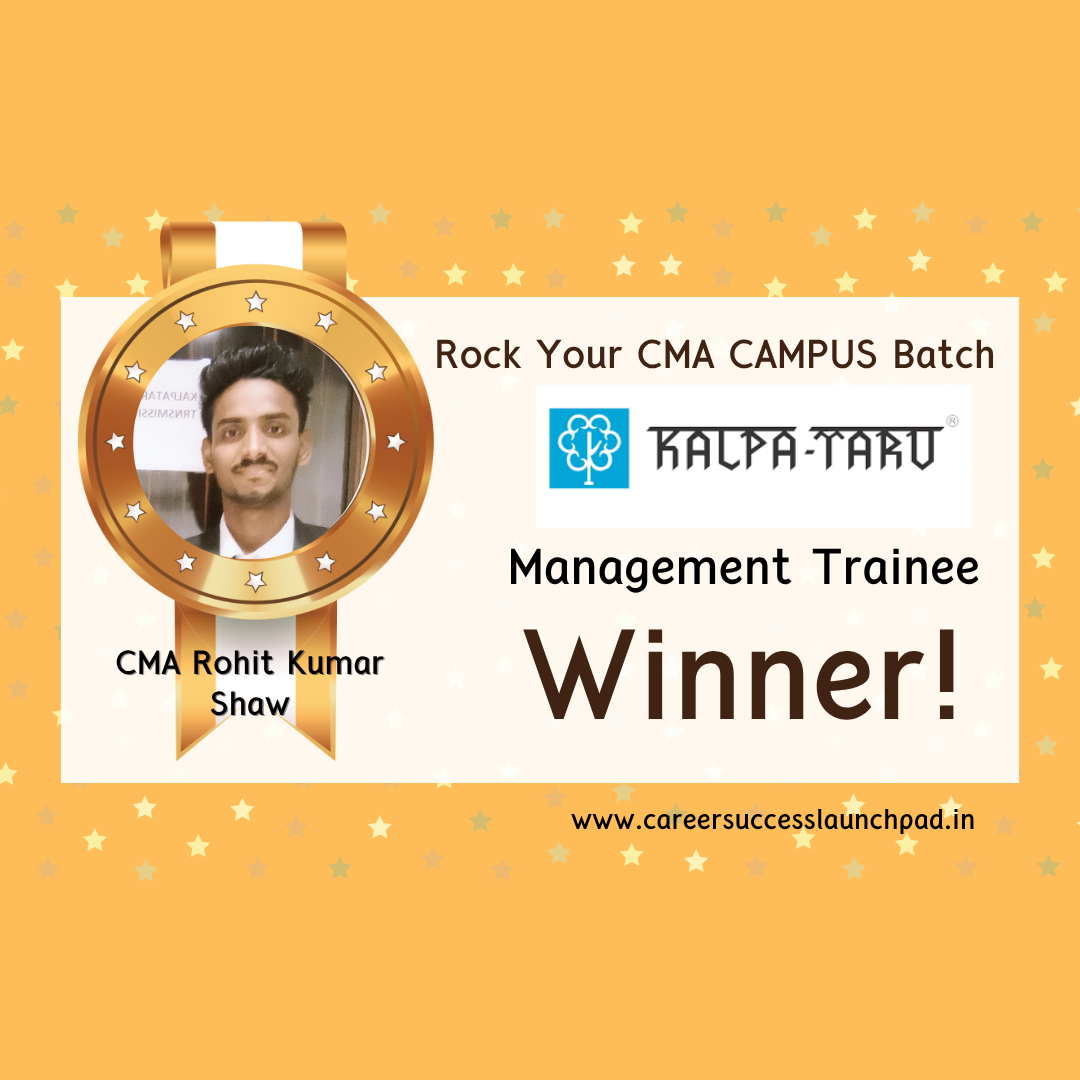 CMA student placement success story 3 | Career Success Launchpad