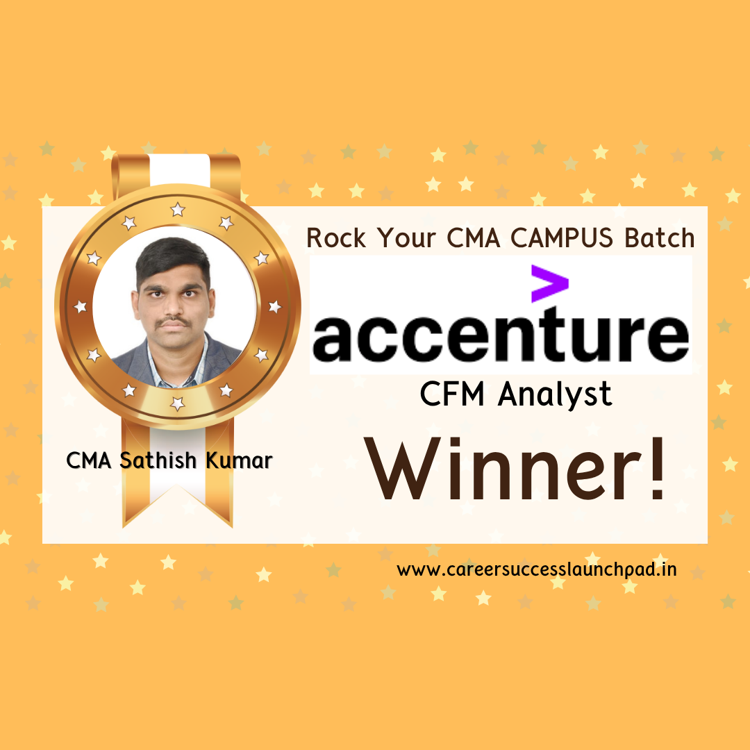 CMA student placement success story 8 | Career Success Launchpad