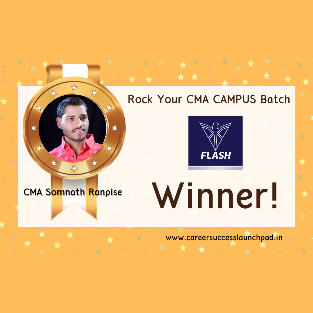 CMA fresher placement success story 72 | Career Success Launchpad