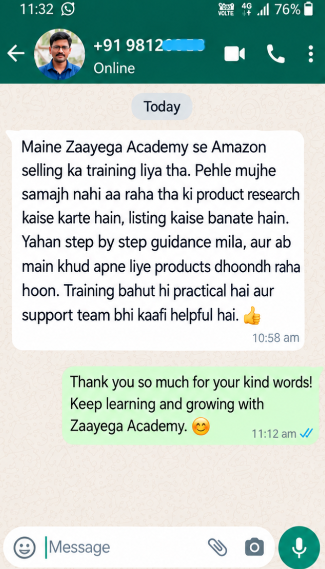 Student Testimonial