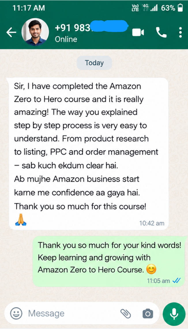 Student Testimonial