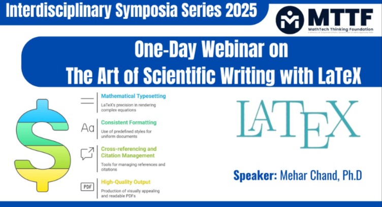 One-Day Webinar on “The Art of Scientific Writing with LaTeX”