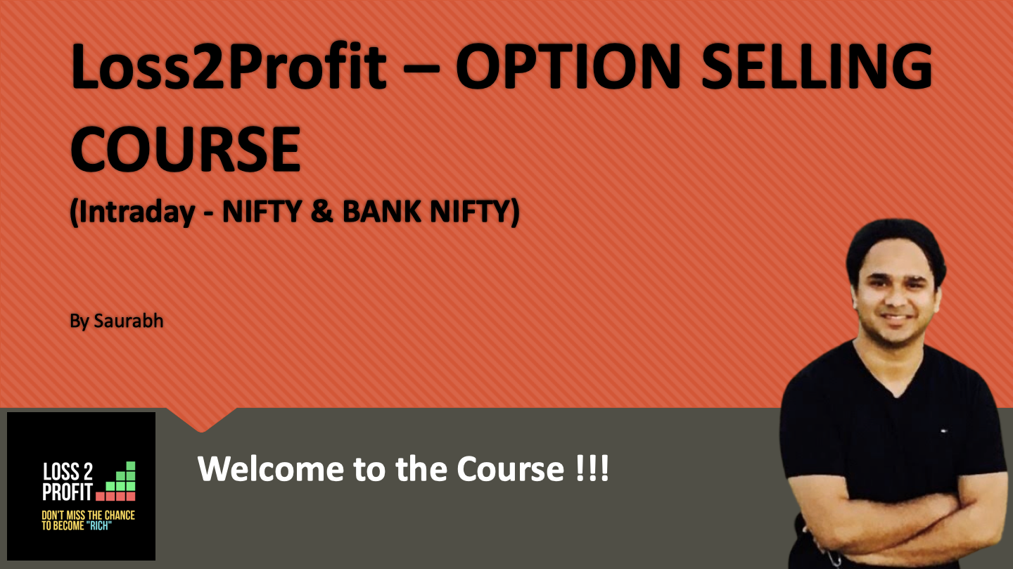 Option Selling Course (Intraday)