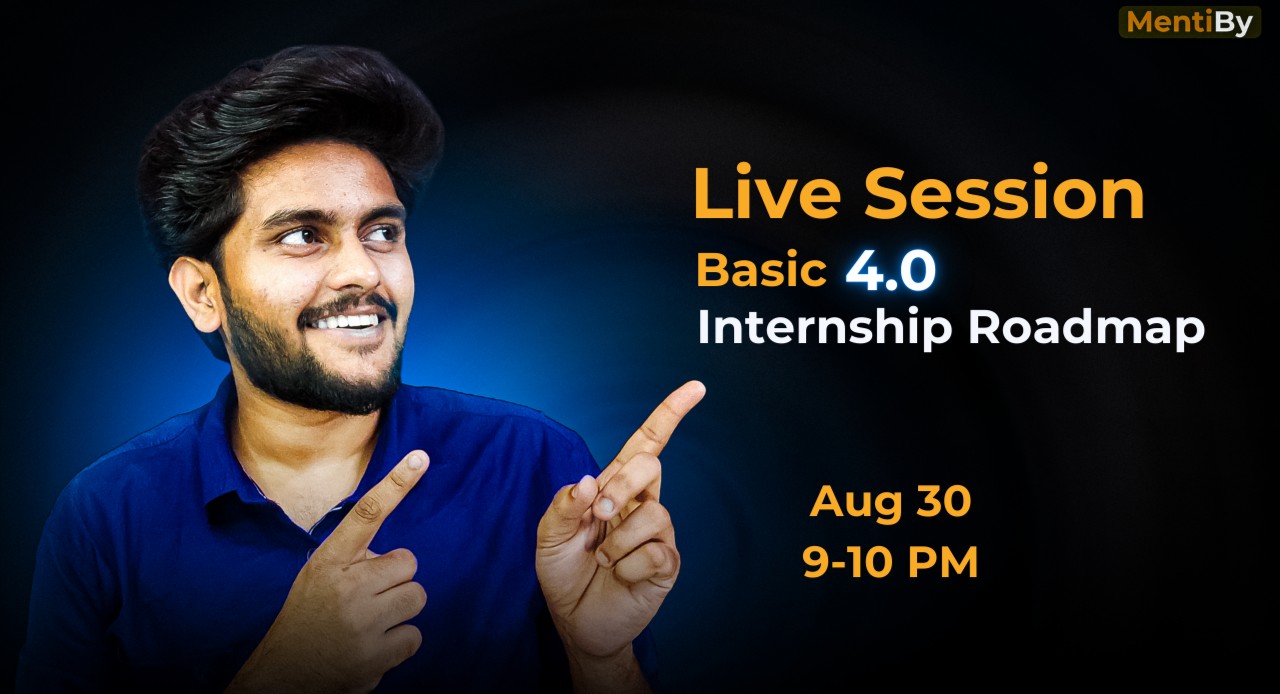 Mentiby Basic 4.0 & Internship Session (Saturday)