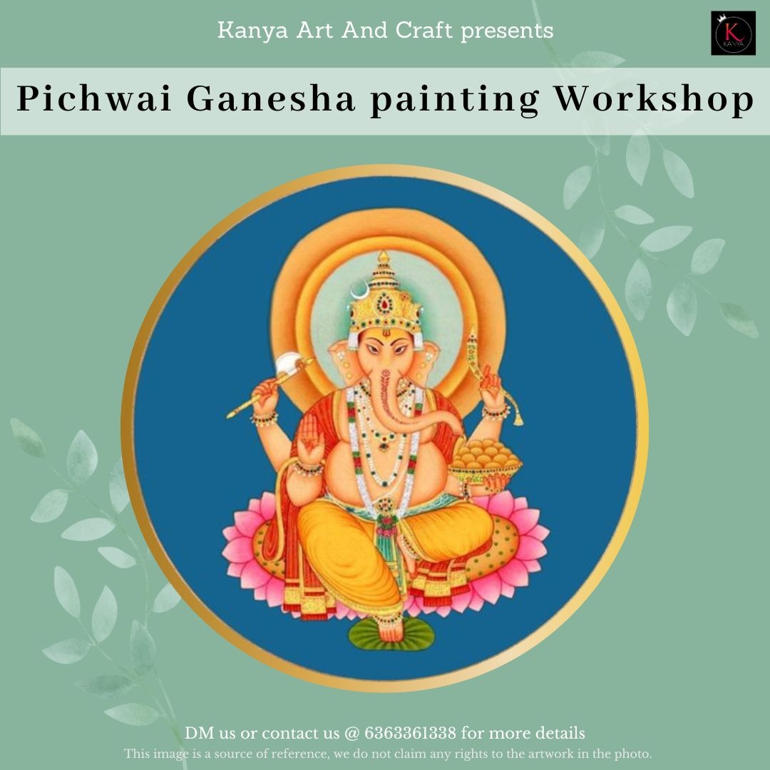 Pichwai ganesha painting