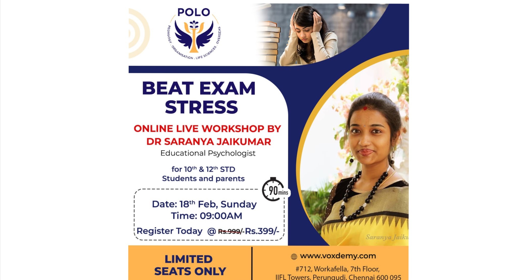 BEAT EXAM STRESS WORKSHOP
