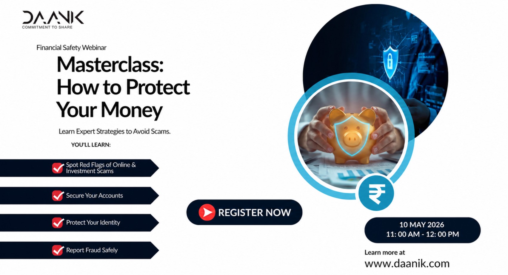 Masterclass: How to Protect Your Money?