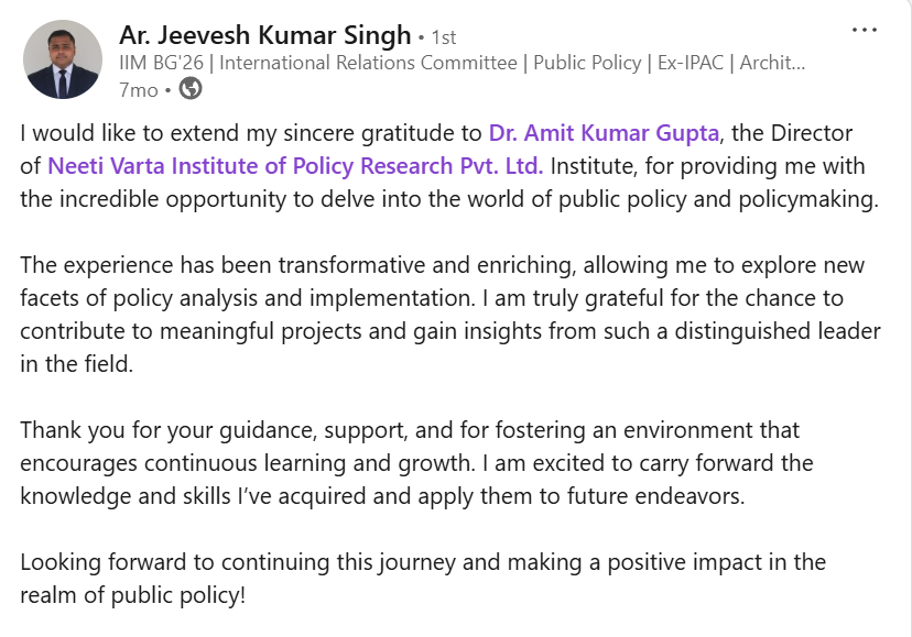 Jeevesh Kumar Singh