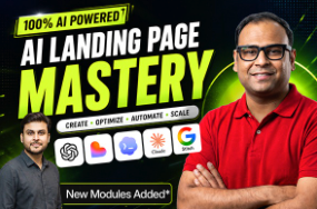 AI Landing Page Mastery (Cohort 2) — With Automations & Tracking course thumbnail
