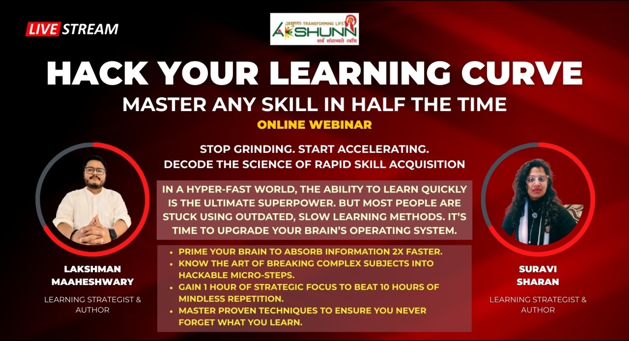 HACK YOUR LEARNING CURVE: Master Any Skill in Half the Time