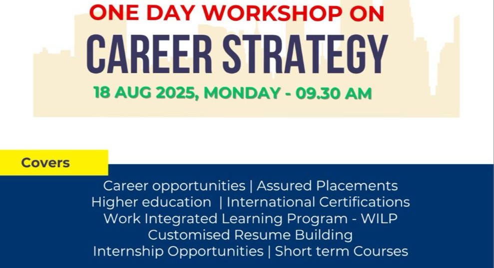 Placement in Food Industry - Career Strategy Workshop