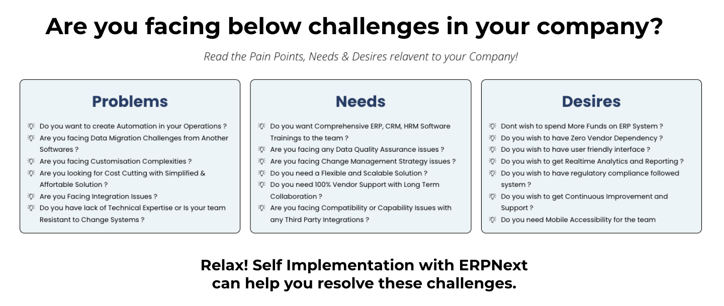 ERP Implementation Challenges