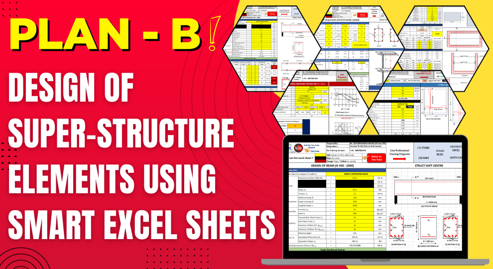 Sub-Structure Design Excel Sheets