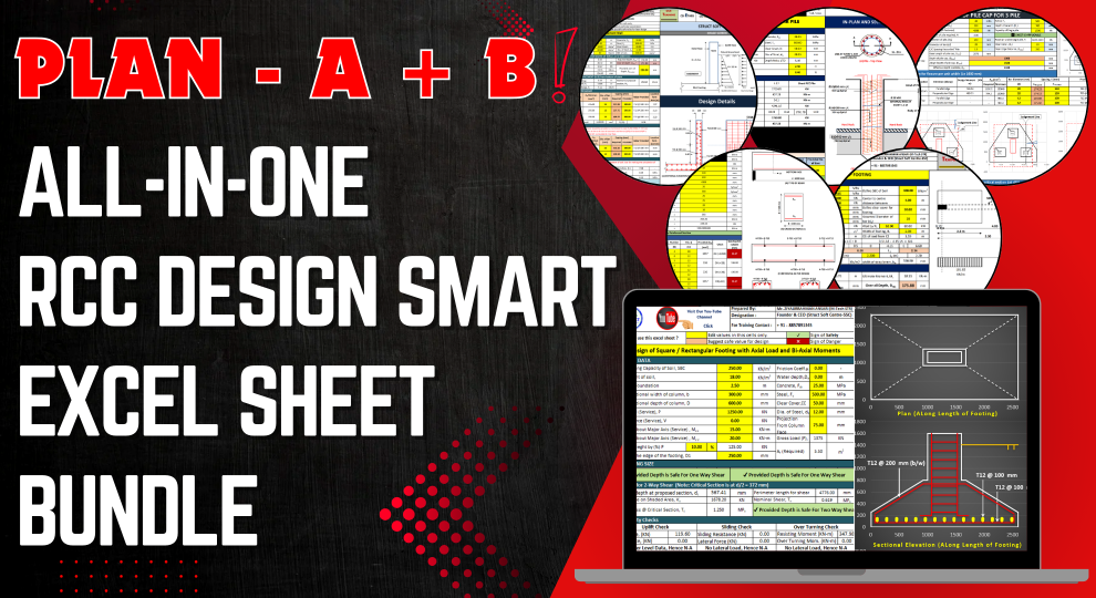 Sub-Structure Design Excel Sheets
