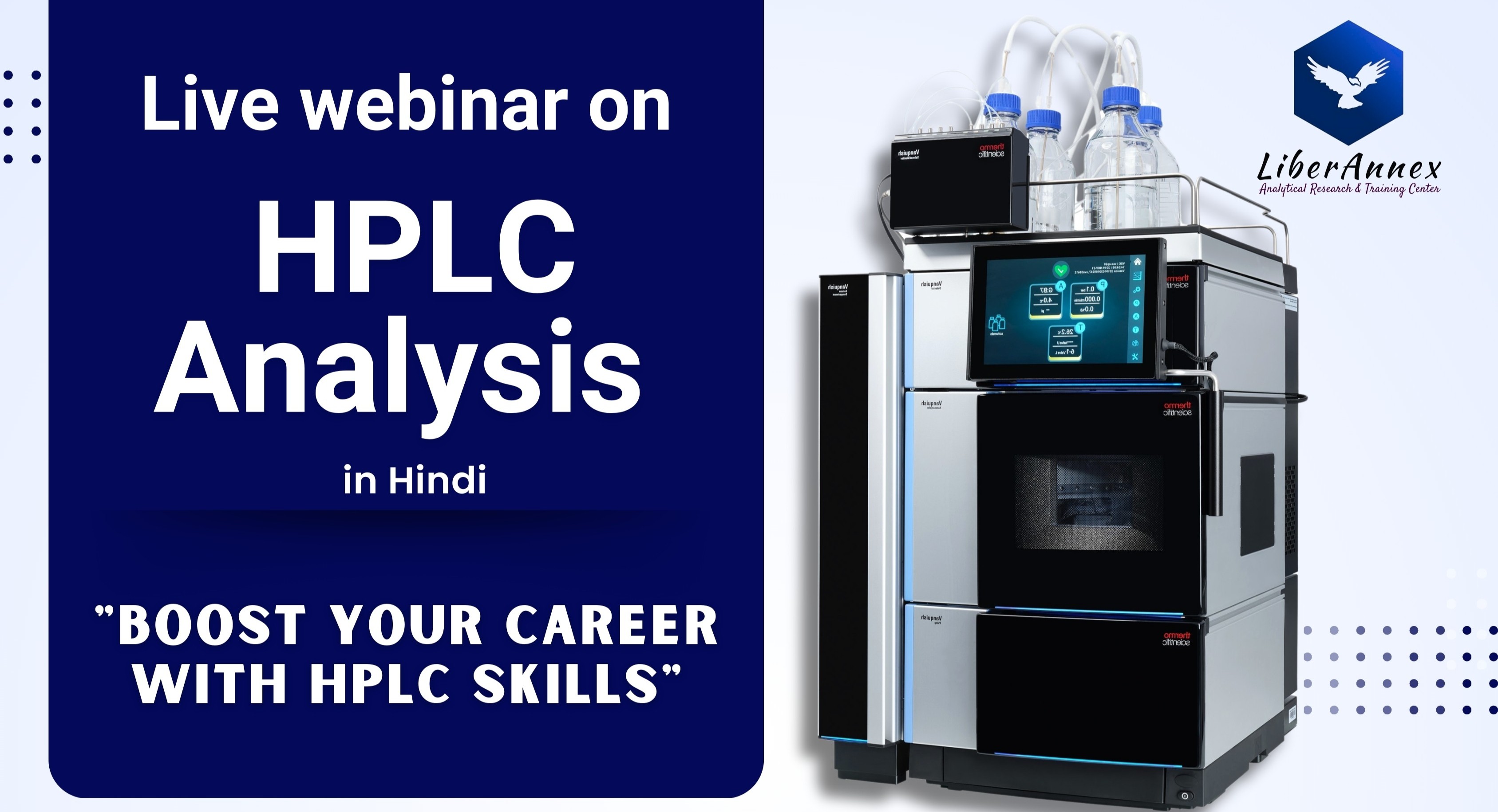 Live webinar on HPLC Instrumentation and Analysis