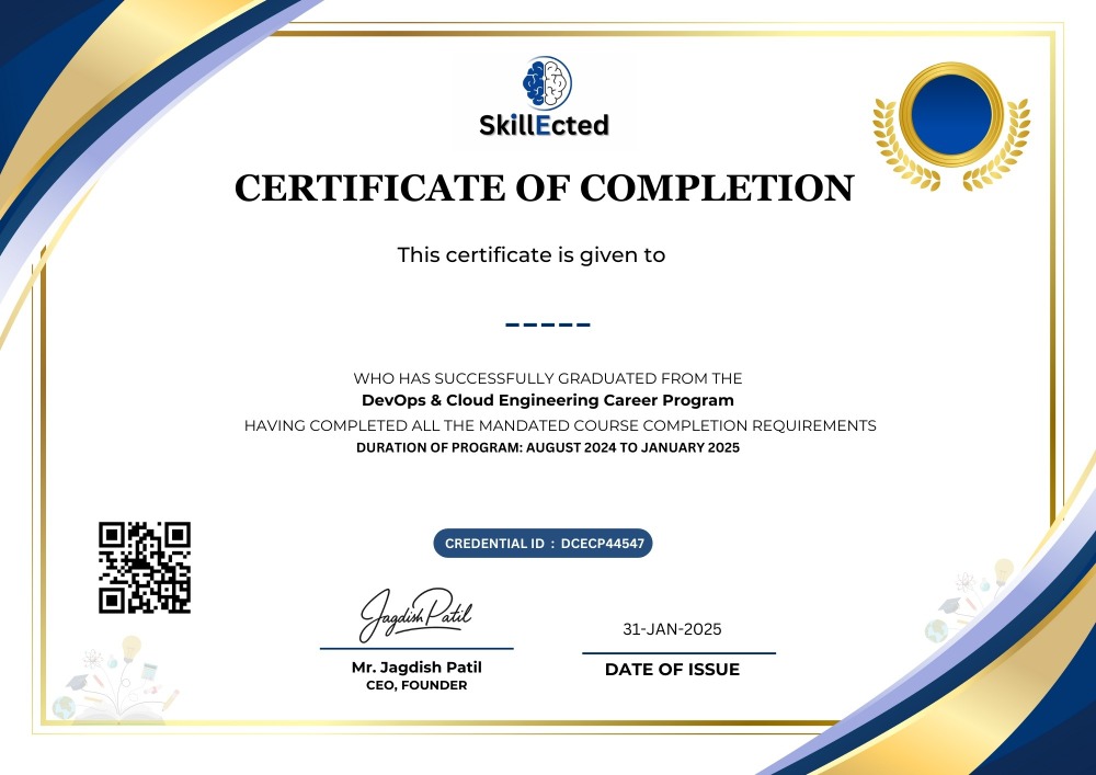 Course Completion Certificate