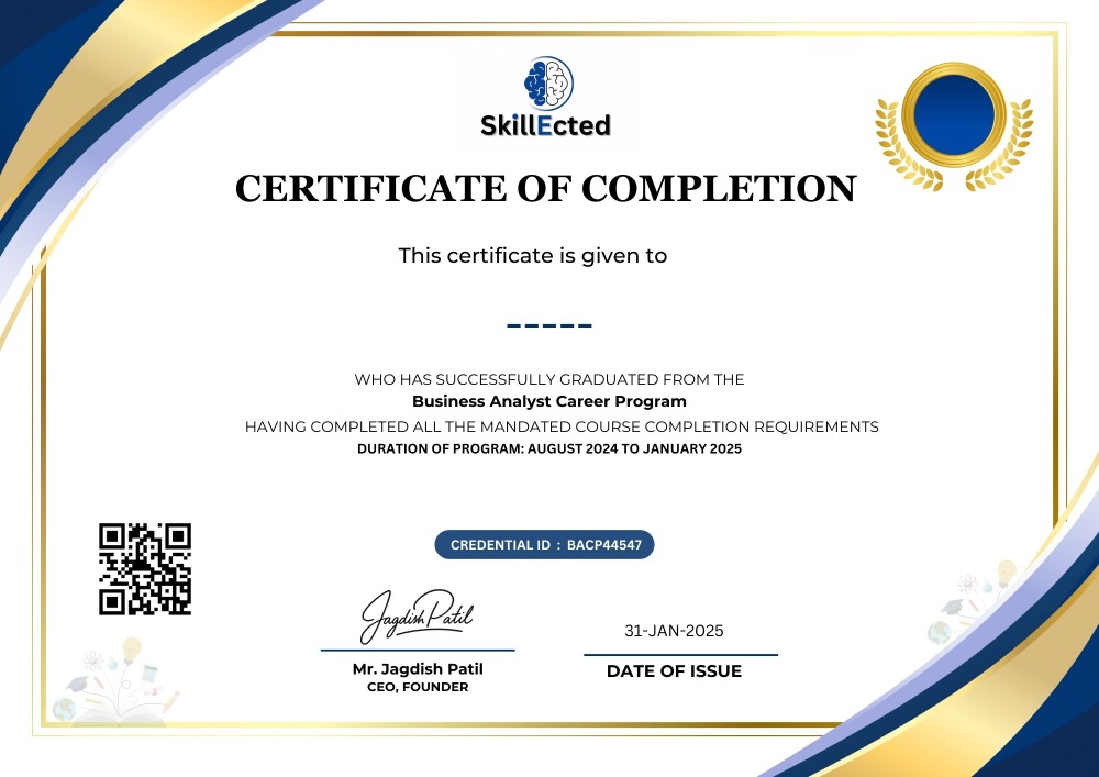 Course Completion Certificate