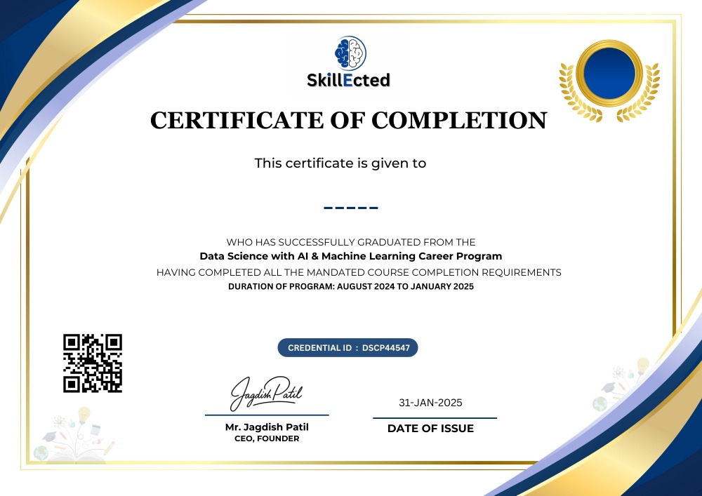 Course Completion Certificate