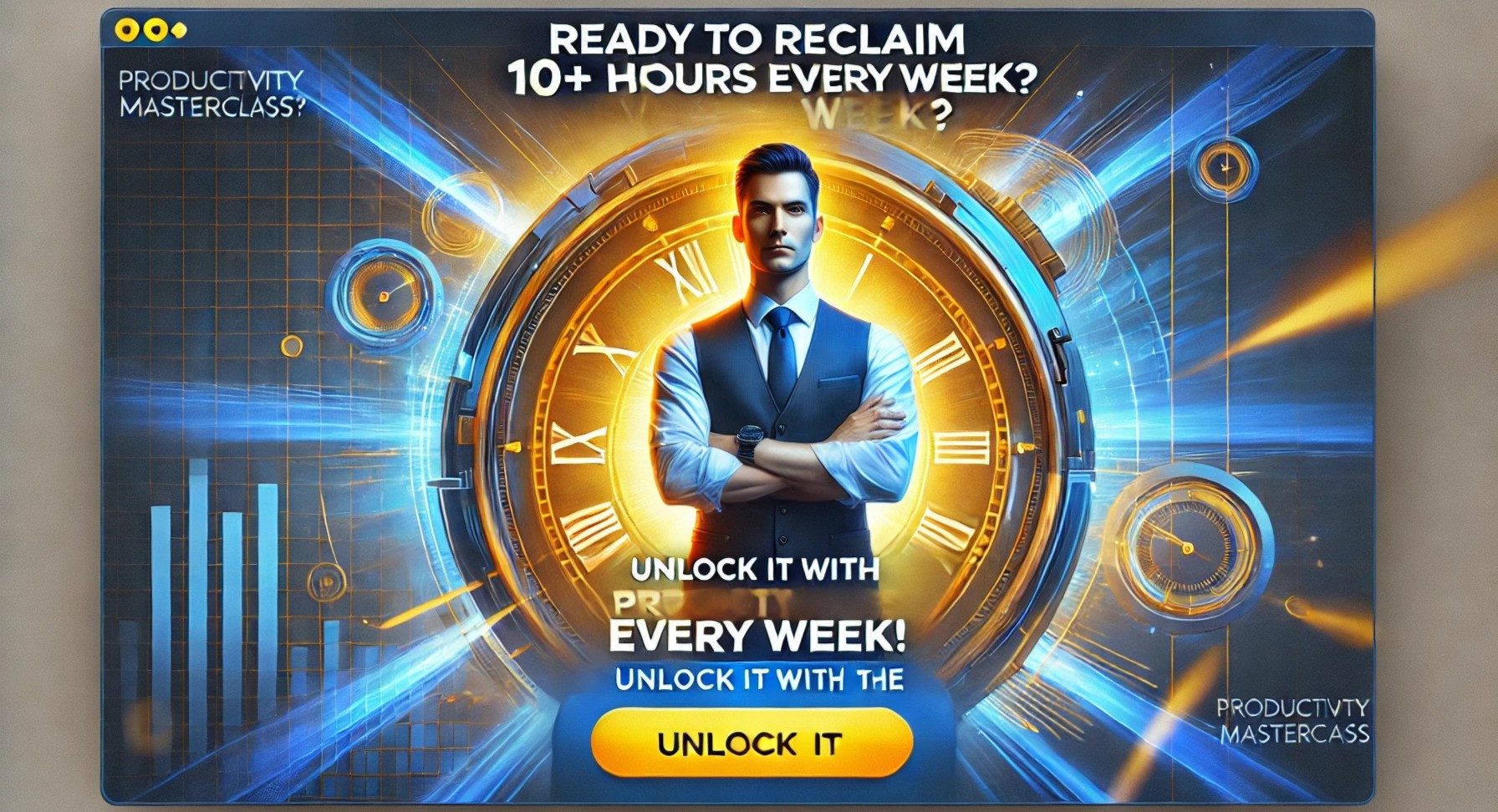 Ready to Reclaim 10+ Hours Every Week? Unlock It with the Productivity Masterclass!