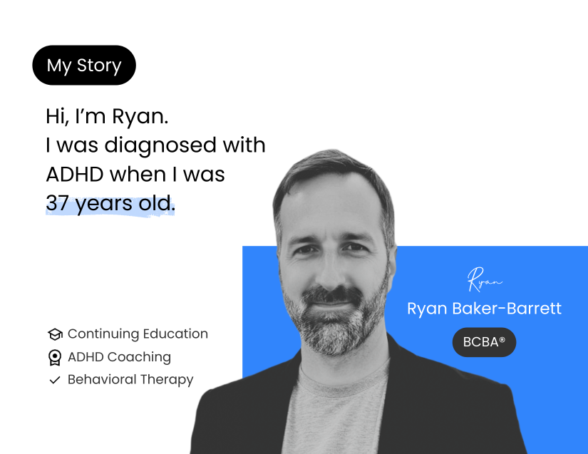 behavior analyst BCBA diagnosed with ADHD
