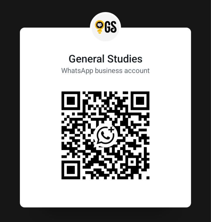 General Studies WhatsApp QR code