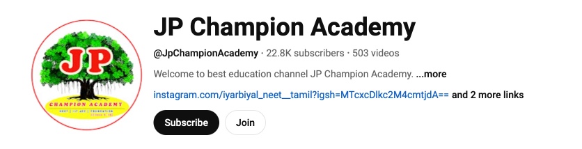 Visit our YouTube Channel