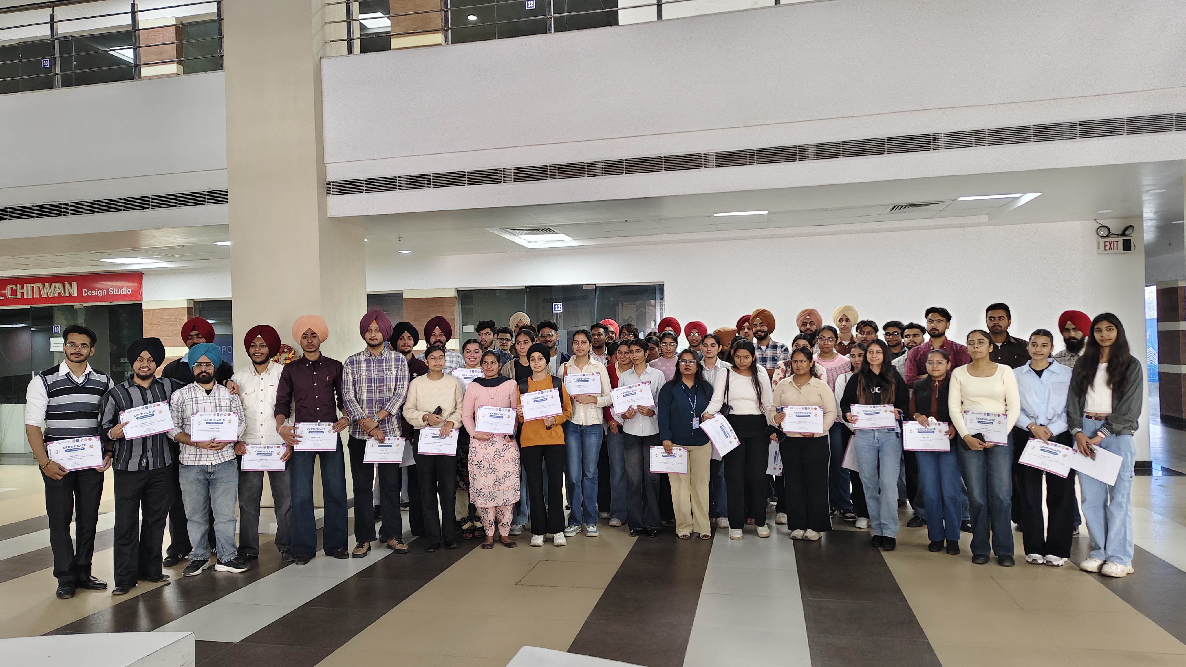 Khalsa College Patiala Industrial Visit at Meander Training Chandigarh ...
