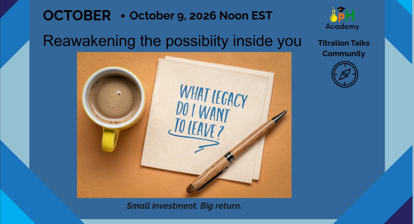 Reawakening the possibility inside you