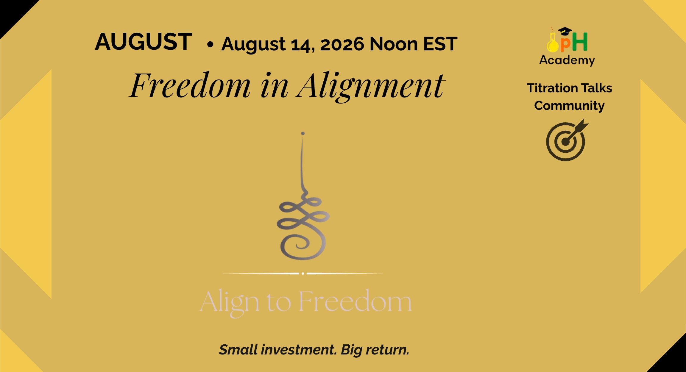 Freedom in Alignment