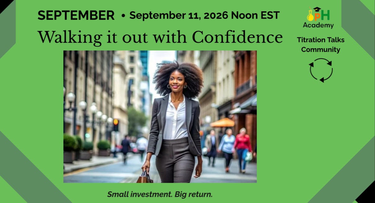 Walking it out with confidence