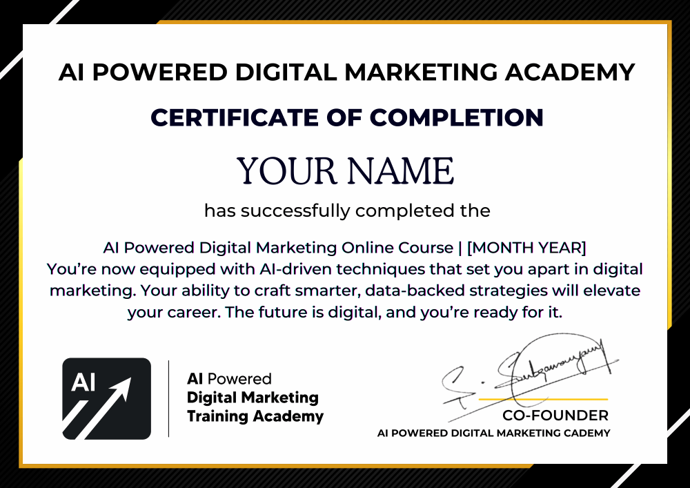AI Certificate