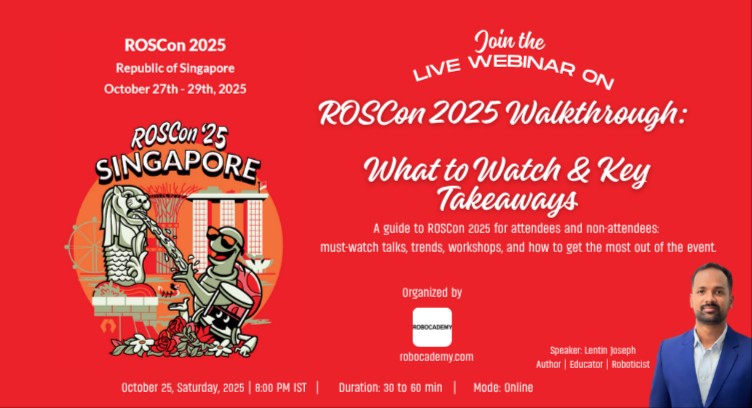 ROSCon 2025 Walkthrough: What to Watch & Key Takeaways