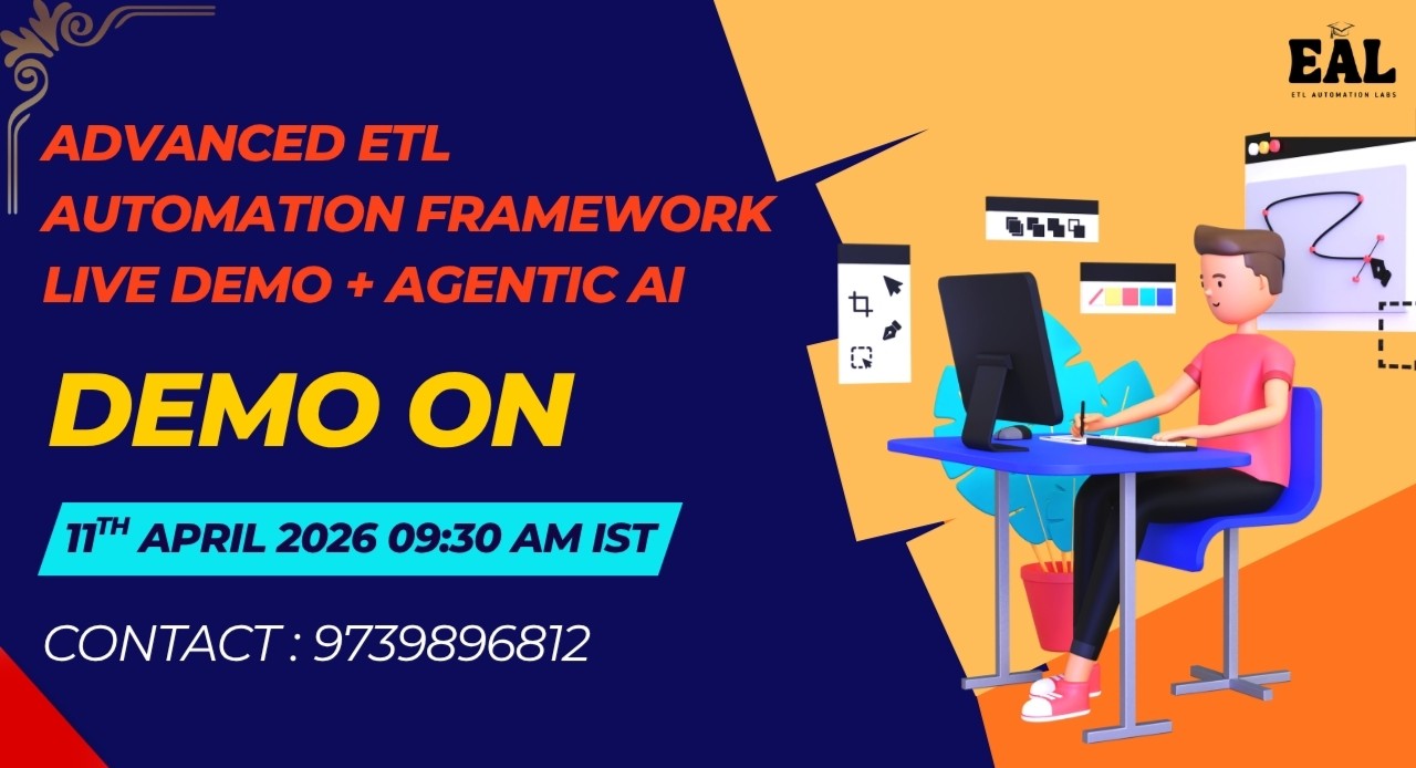 Advanced ETL Automation Framework live demo + Agentic AI