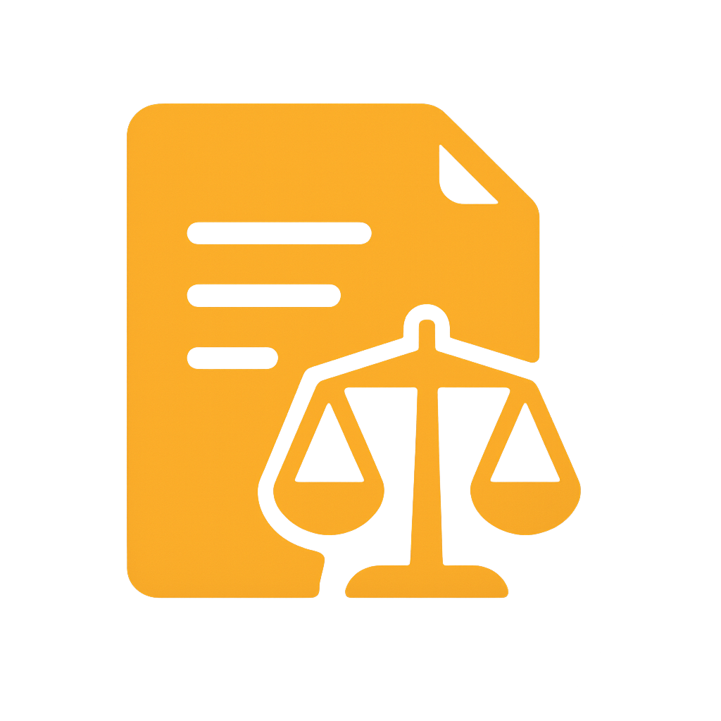 Icon representing practical law learning for junior advocates