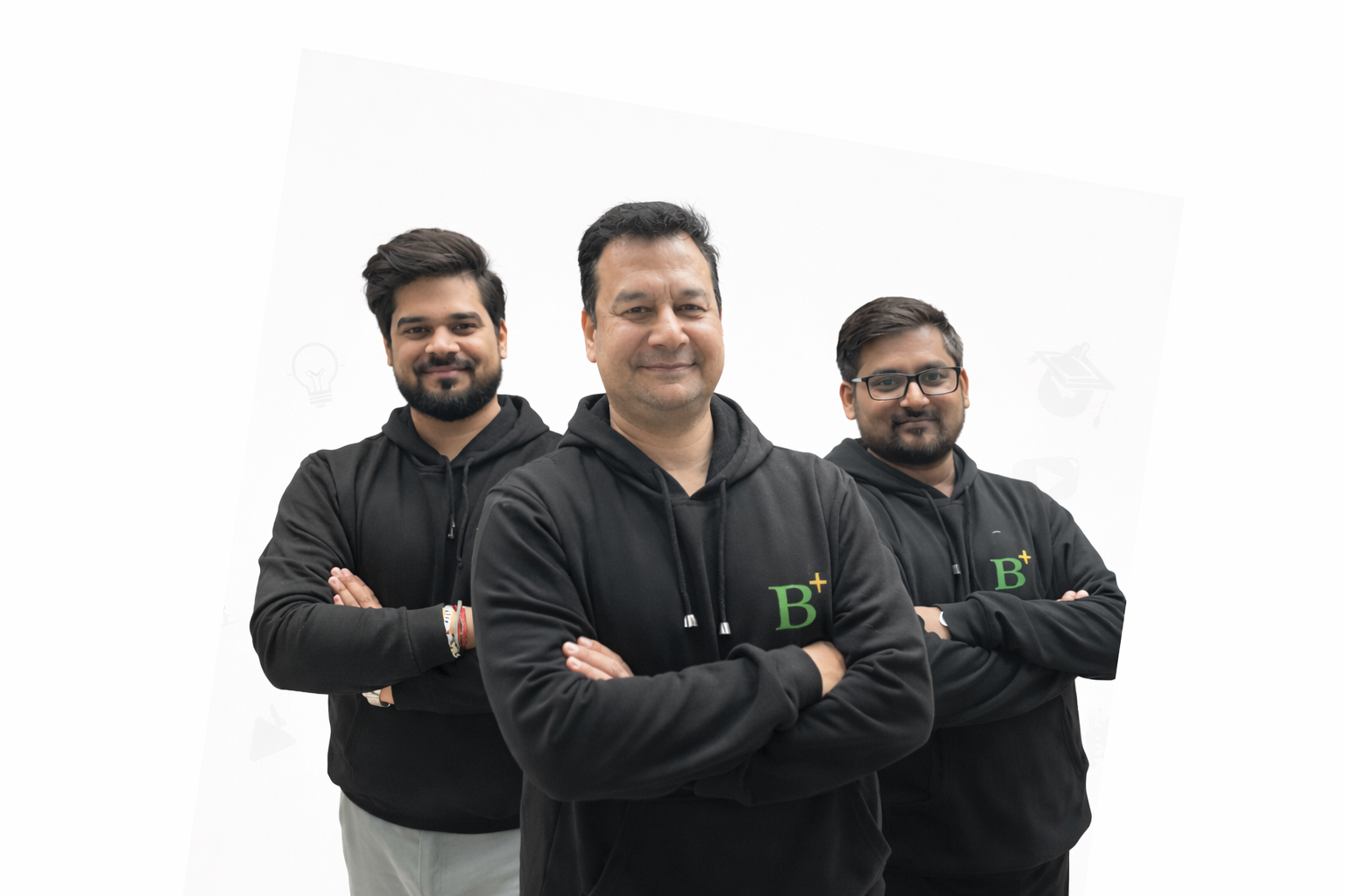 Students studying with Buniyaad Plus