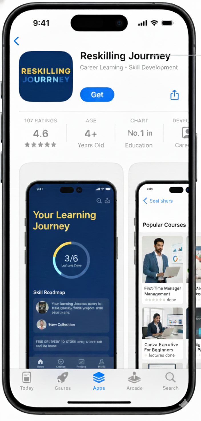 Reskilling Jourrney App - Ios $ Andriod