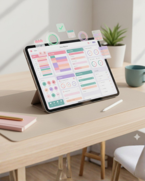 Planners & Journals - Reskilling Jourrney