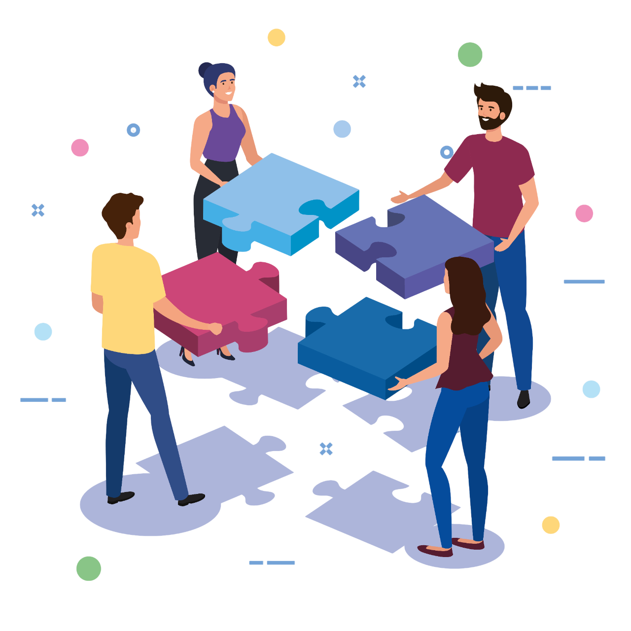 Global Community illustration