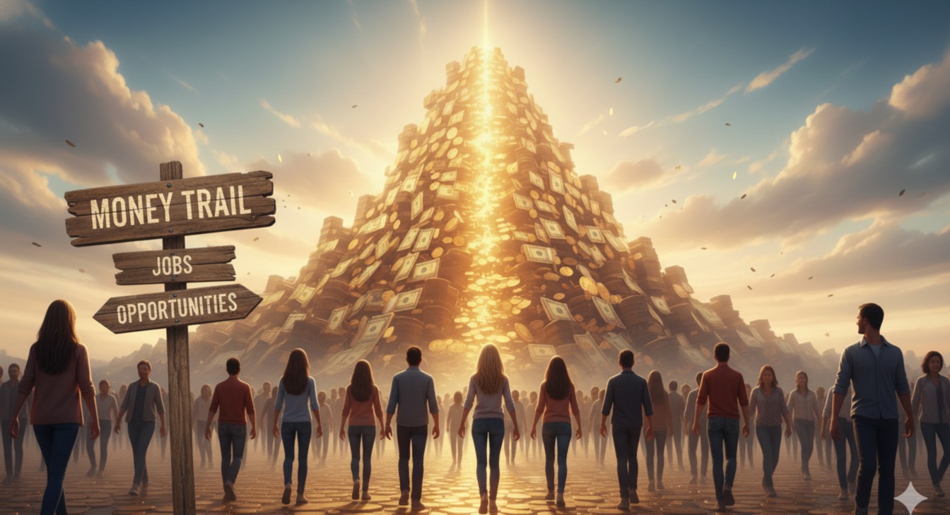 How To Follow the Money Trail to Your Next Job!