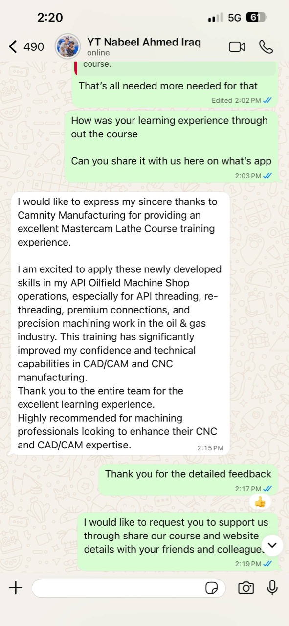 WhatsApp Feedback