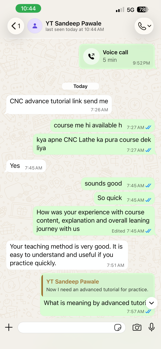 WhatsApp Feedback