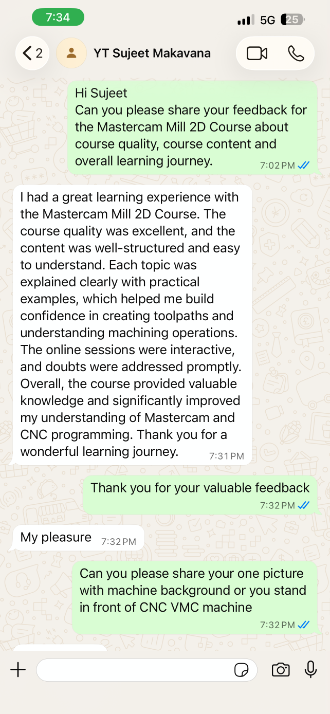 WhatsApp Feedback